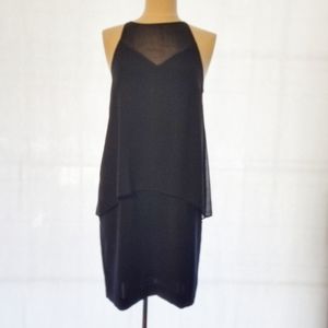 H&M Black Tiered Dress sz 6
